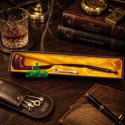 SMOKING WOODEN PIPE SWP151 1CT